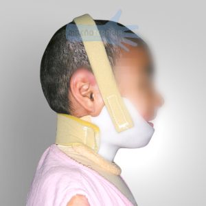 Mentonera con cuello